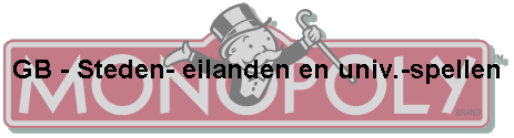 GB - Steden- eilanden en univ.-spellen