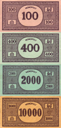 Bankbiljetten uit 1958.