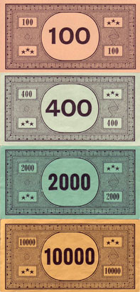 Banknotes of 1966, with 2x 3 stars.