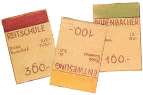 Property cards of the GHETTO game.
