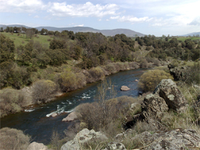 A part of the Lozoyo river.