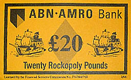 Gibraltar £20 note.
