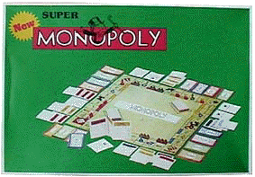 New Super Monopoly, Greek edition of about 1985.