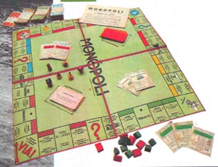 Original Italian Monopoly, pre-war.