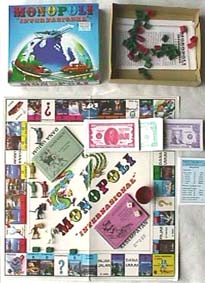 Old Santa's version of Monopoli, 1998.