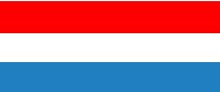 Luxemburg flag.