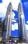 Petronas Twin Towers of Kuala Lumpur.