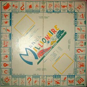 Game board of Manila Millionaire.