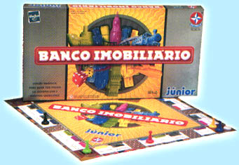 Banco Imobiliário Junior version - 2000.