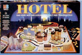 Hotel, a kind of Monopoly game.