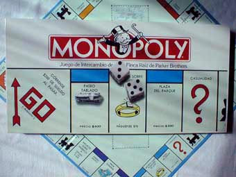 International Spanish Monopoly edition of 1985.