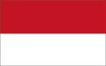 Vlag Indonesie