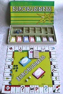 MONOPOLY EUROBUSINESS Poland  POLSKA Trading Board Game Vintage 