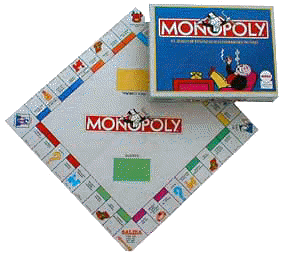 Parker Monopoly uit  1985.